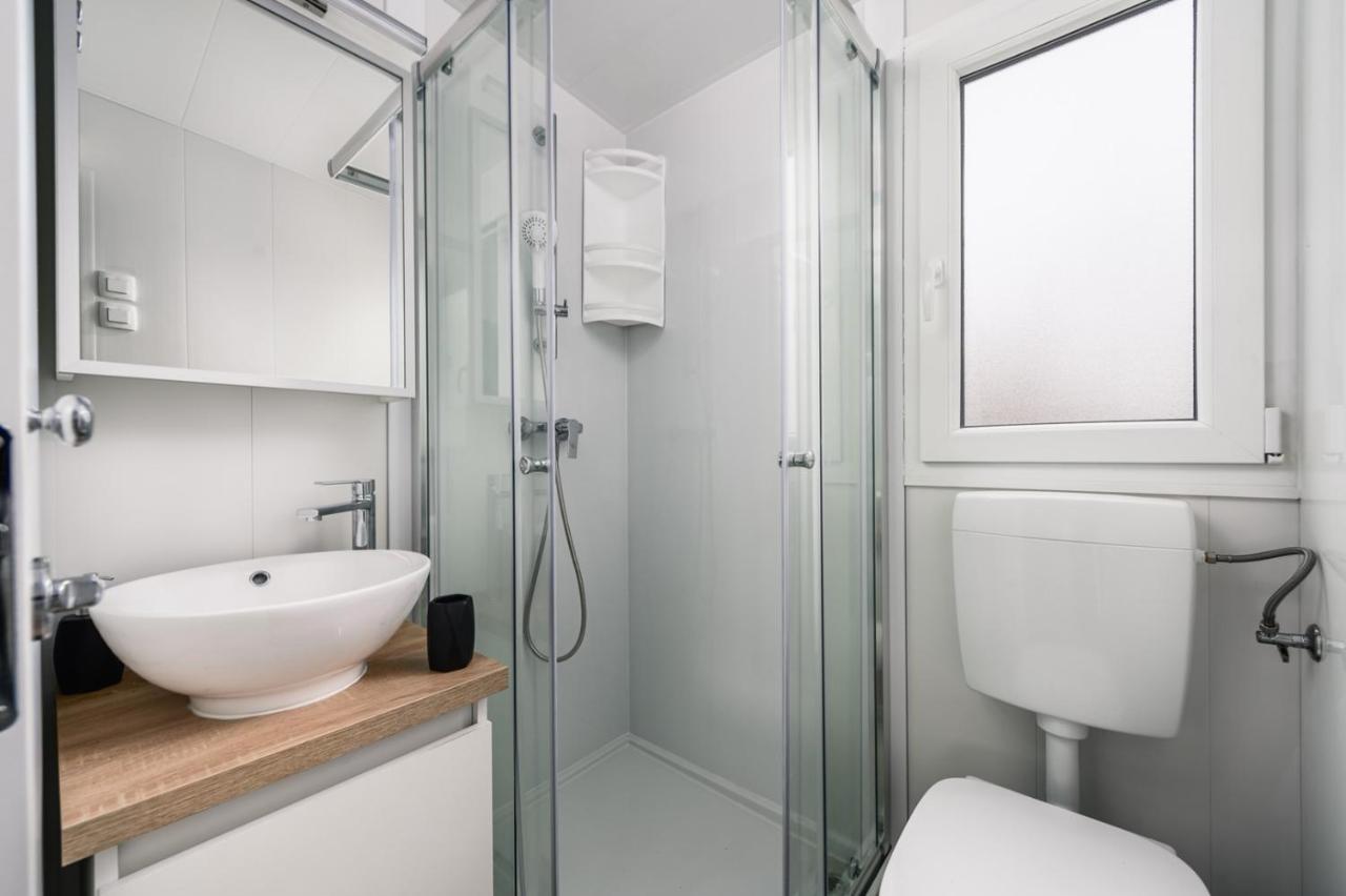 Adriamar Mobile Homes In Camping Park Umag Kültér fotó